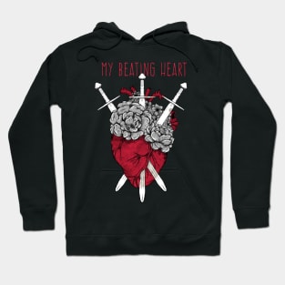 my beating heart Hoodie